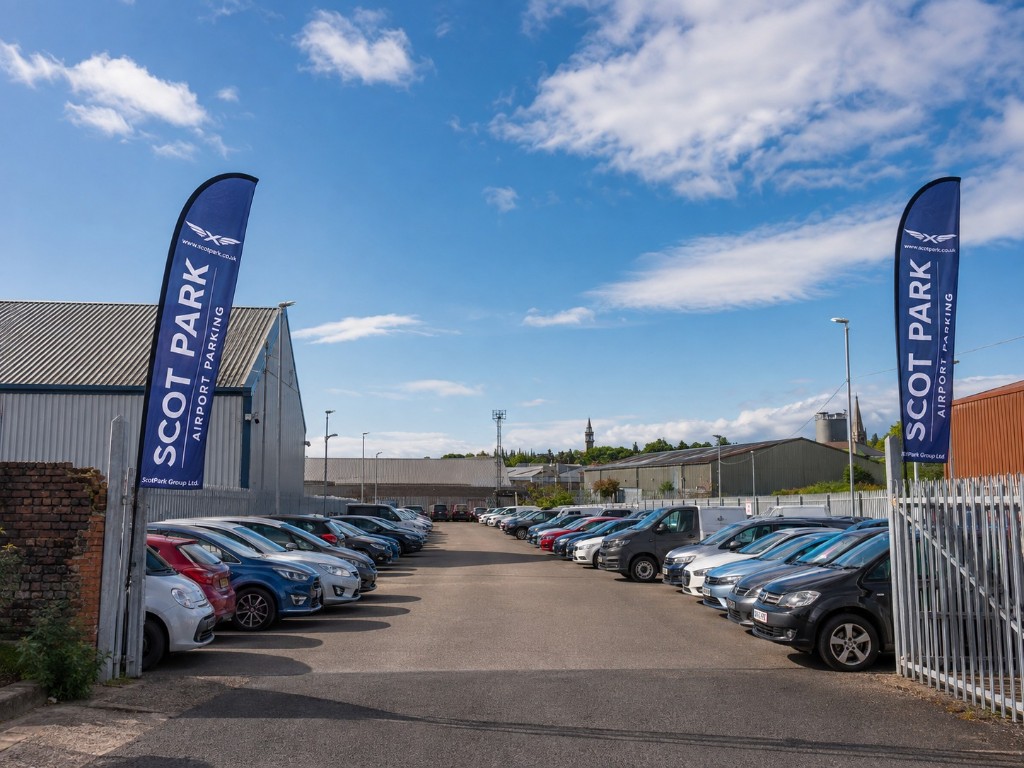Parking entrance at Exeter